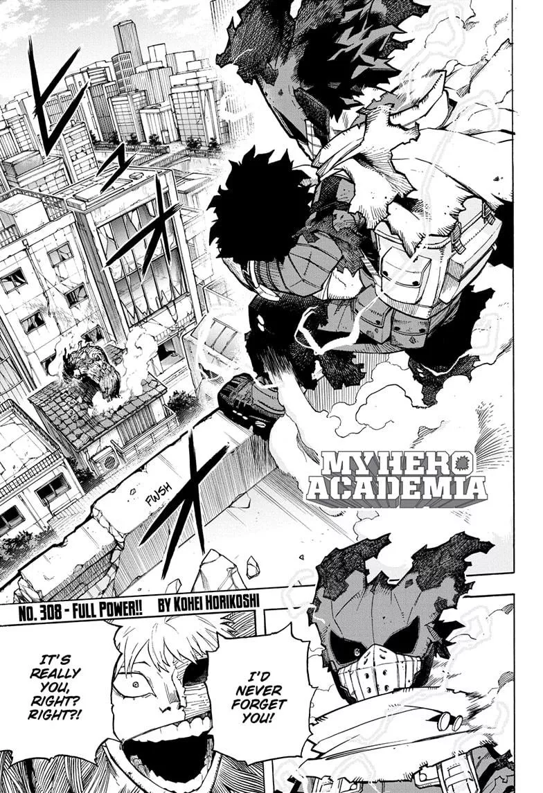 Read Boku no Hero Academia Chapter 308 Online