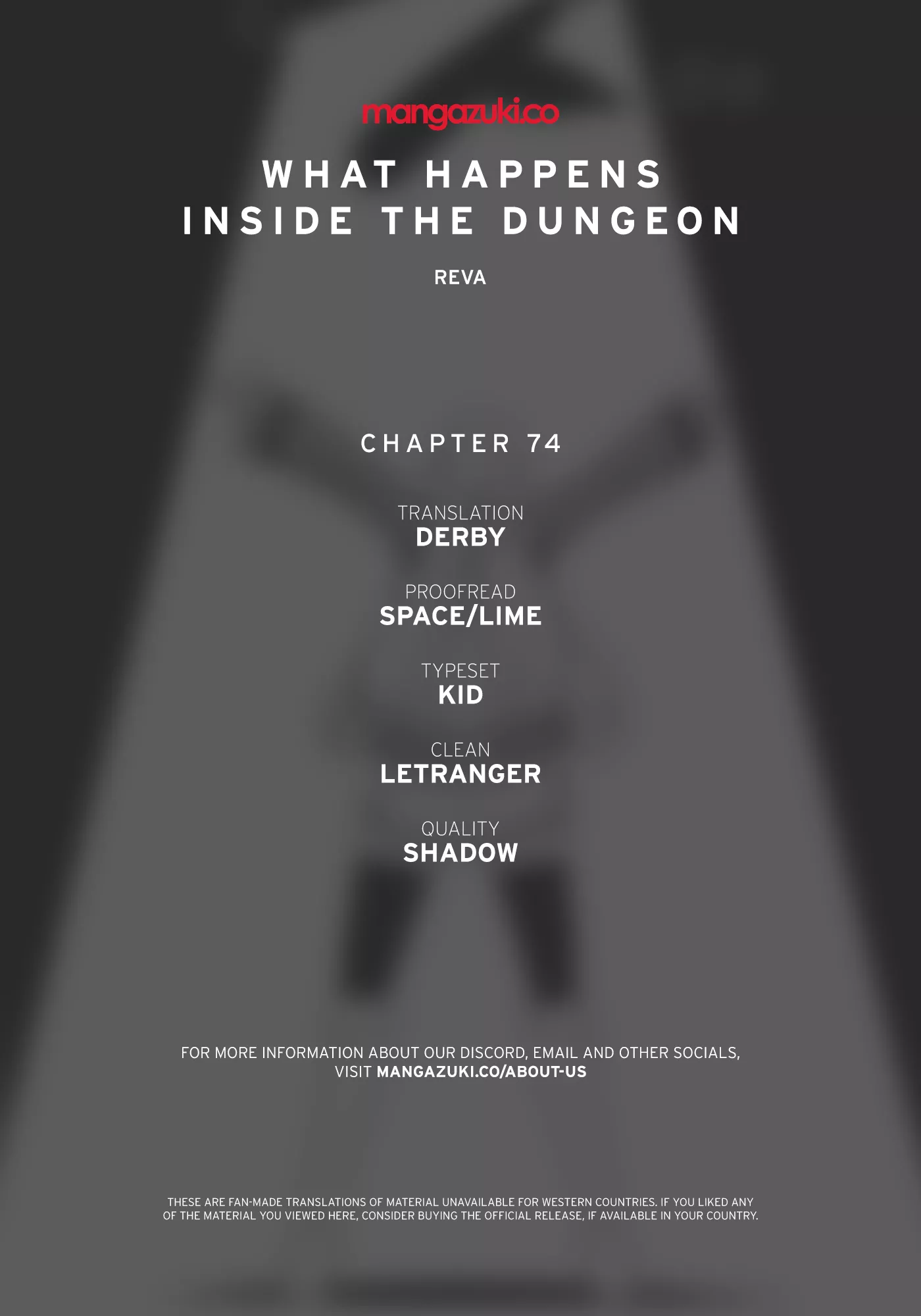Read What Happens Inside the Dungeon Chapter 74 Online