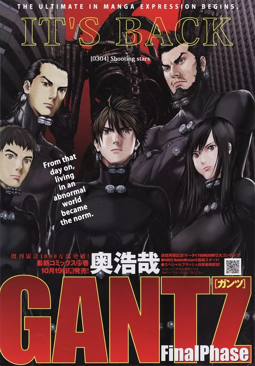 Read Gantz Chapter 304 - Shooting Stars Online