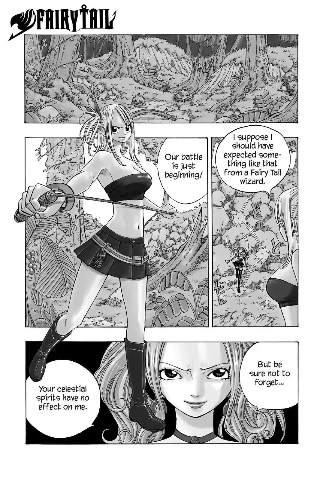 Read Fairy Tail Chapter 34 - The Sword Of Judgment Online