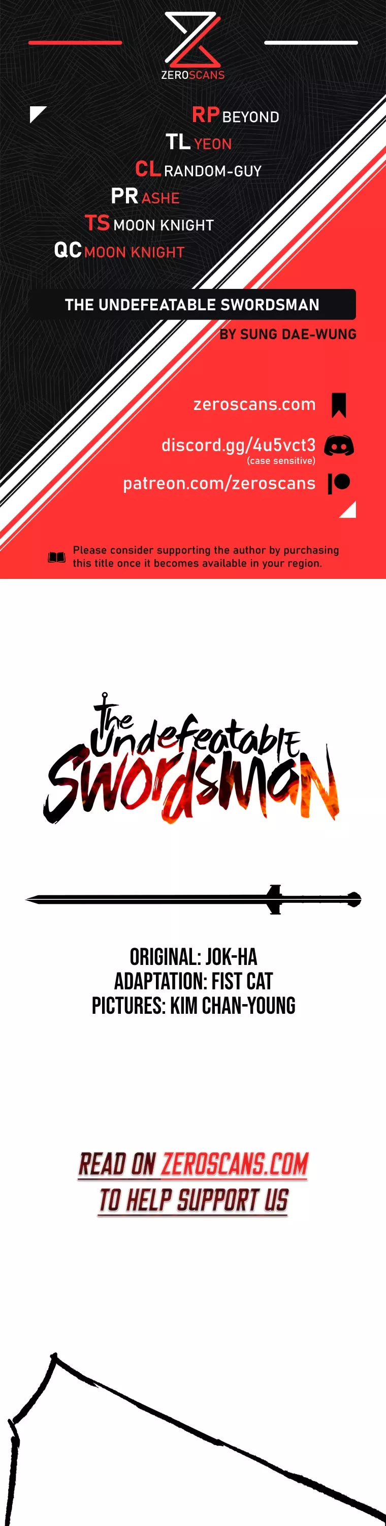 Read The Undefeatable Swordsman Chapter 176 Online