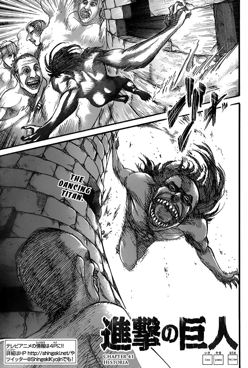 Read Attack on Titan Chapter 41 Online