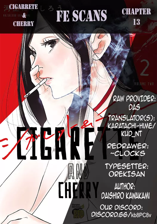 Read Cigarette & Cherry Chapter 13 - Run, kouhai. Online