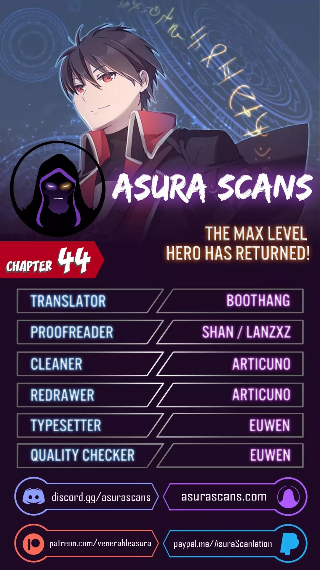 Read The Max Level Hero Has Returned! Chapter 44 Online