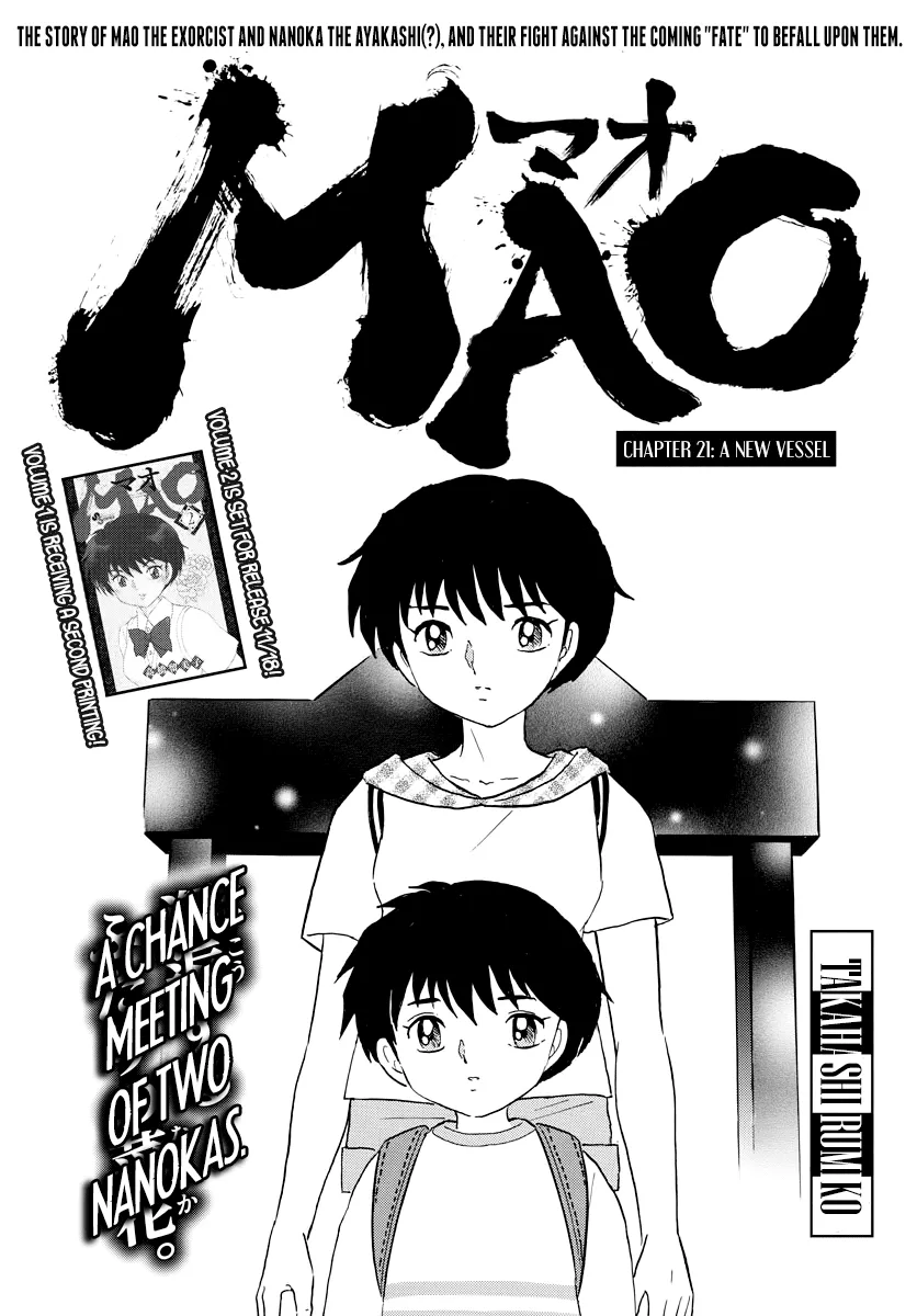 Read Mao Chapter 21 - A New Vessel Online