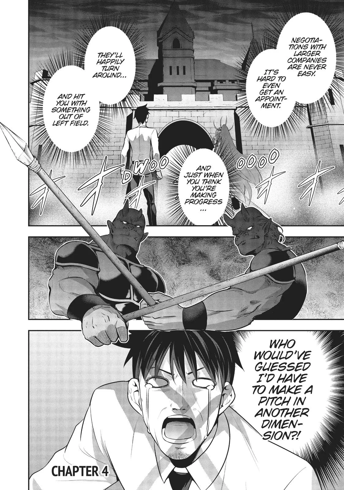 Read Salaryman ga Isekai ni Ittara Shitennou ni Natta Hanashi Chapter 4 Online