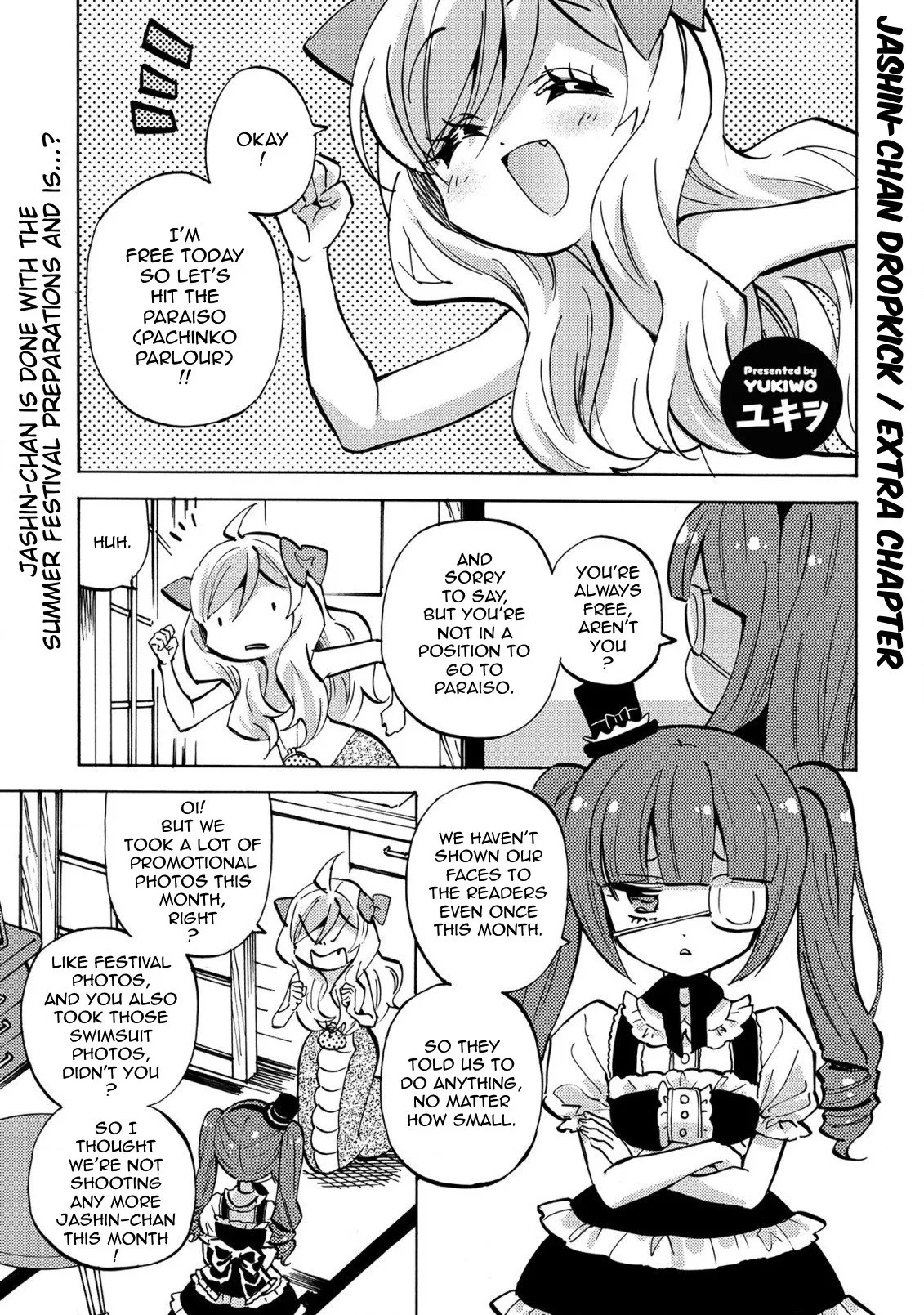 Read Jashin-chan Dropkick Chapter 241.1 Online