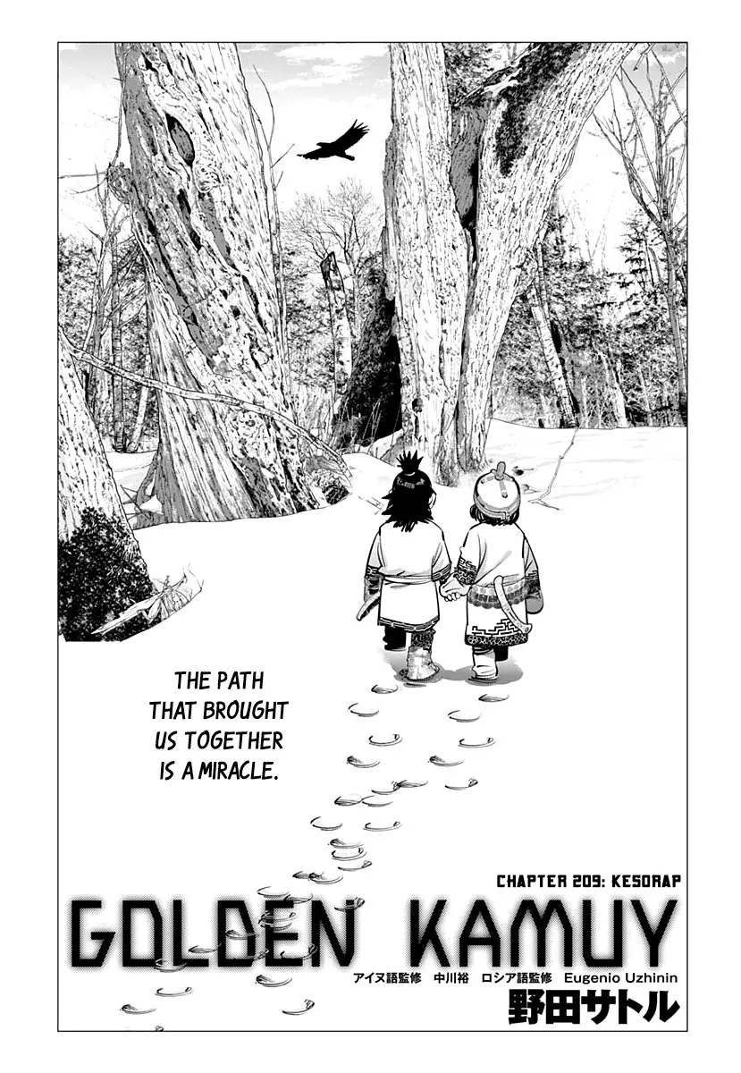 Read Golden Kamuy Chapter 209 - Kesorap Online