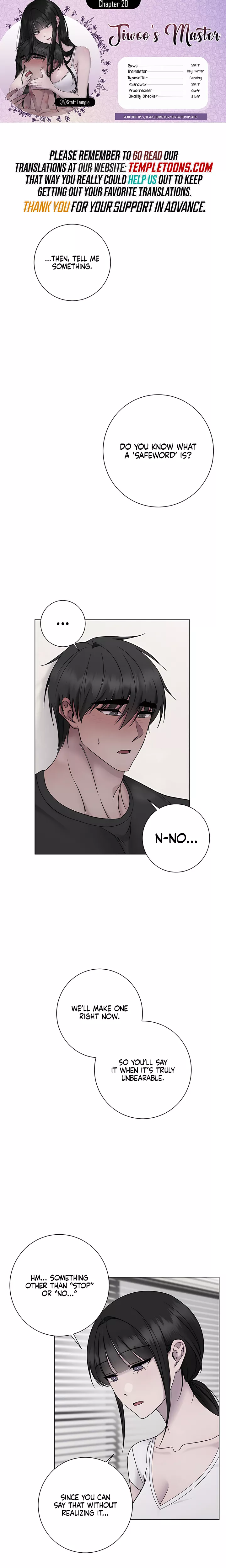 Read Jiwoo’s Master Chapter 20 Online