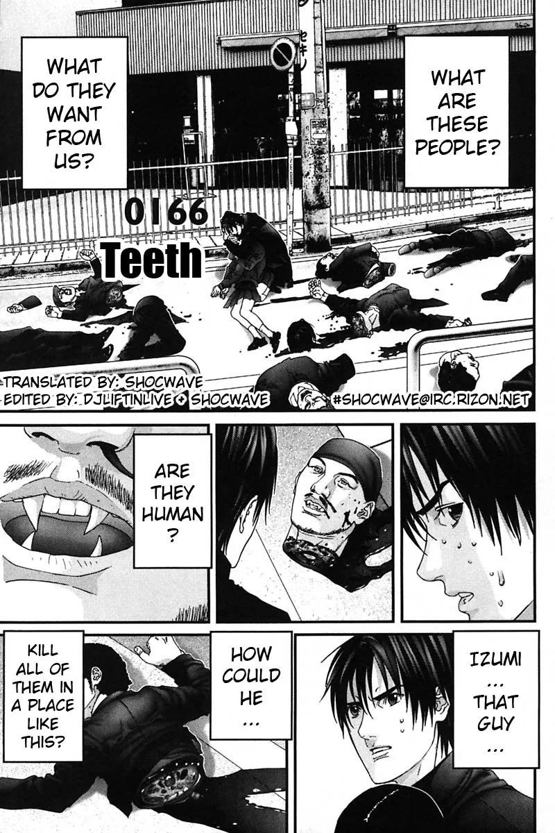 Read Gantz Chapter 166 - Teeth Online