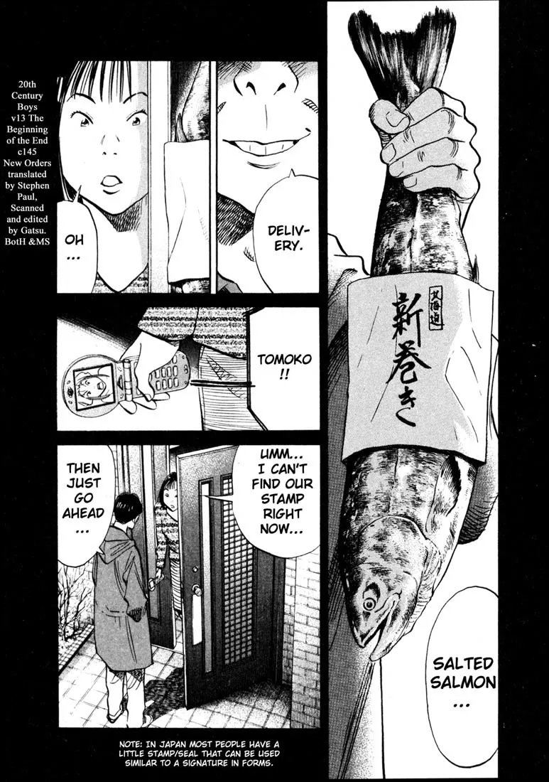 Read 20th Century Boys Chapter 145 - New Orders Online