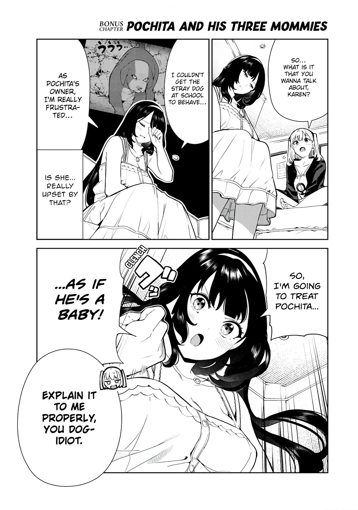 Read Inu ni Nattara Suki na Hito ni Hirowareta. Chapter 23.5 - Pochita and His Three Mommies Online