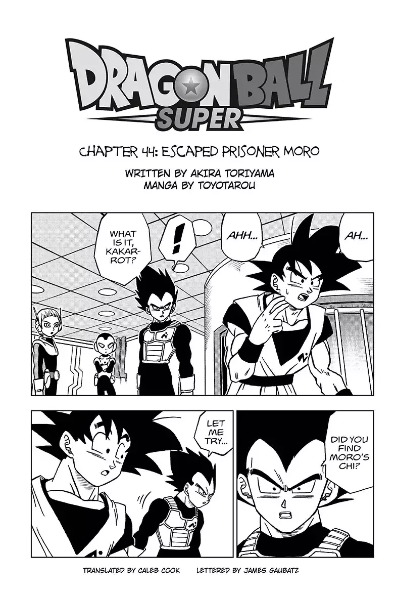 Read Dragon Ball Super Chapter 44 - Escaped Prisoner Moro Online