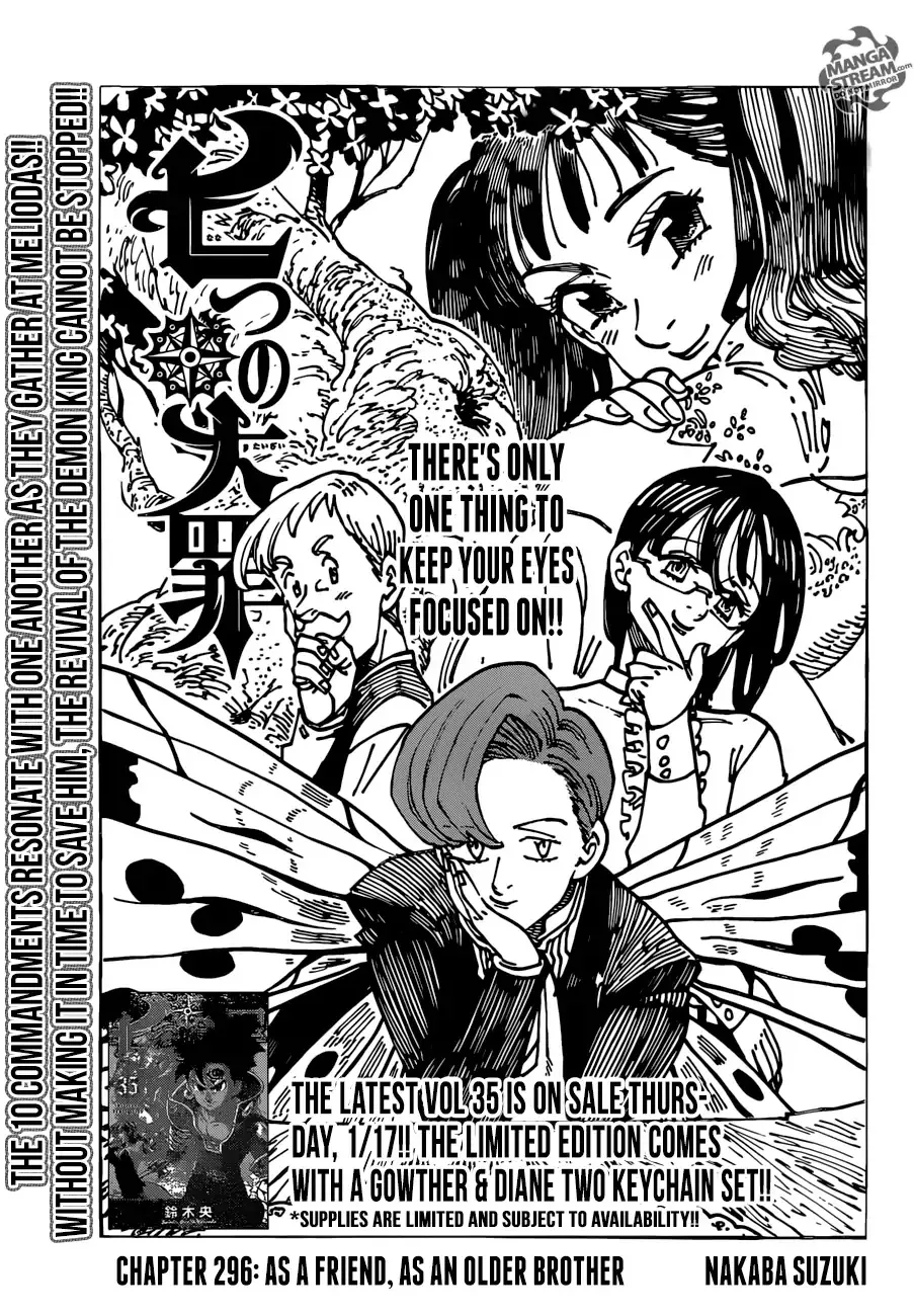 Read Nanatsu no Taizai Chapter 296 - As A Friend, As An Older Brother Online