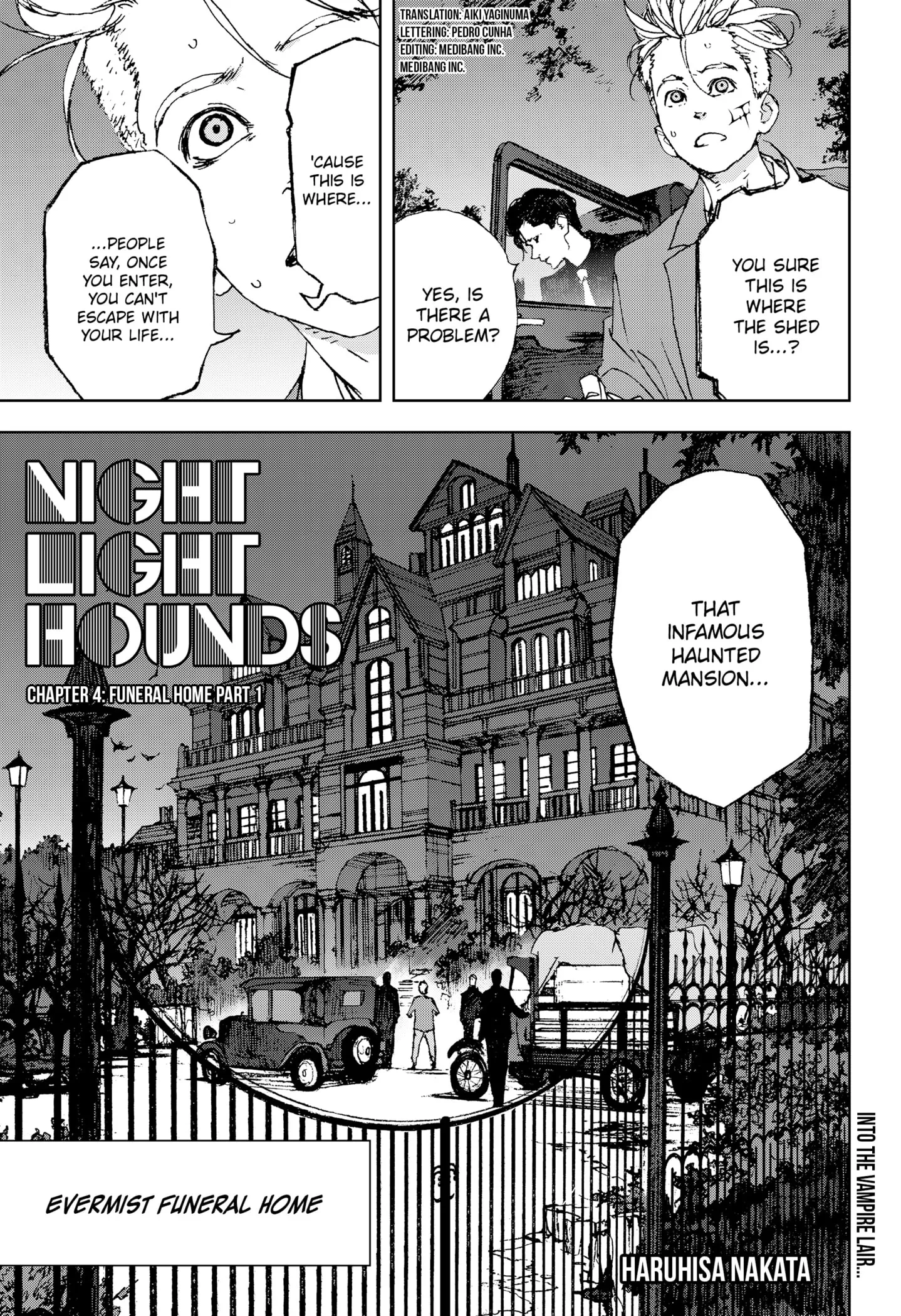 Read Night Light Hounds Chapter 4 - Funeral Home Part 1 Online
