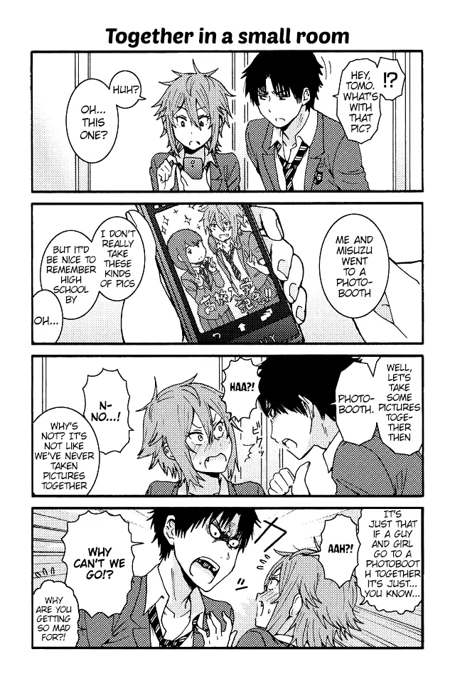 Read Tomo-chan wa Onna no ko! Chapter 22 - Together In A Small Room Online