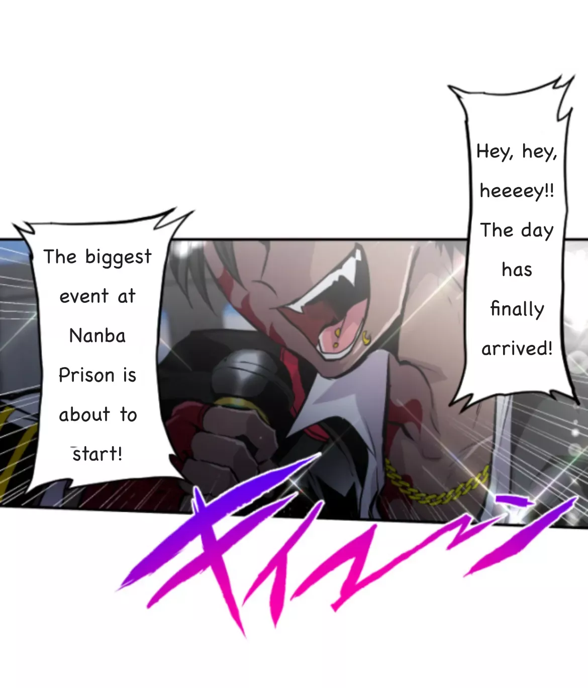 Read Nanbaka Chapter 353 - The East vs West New Year's Butoukai Finally Starts! Online