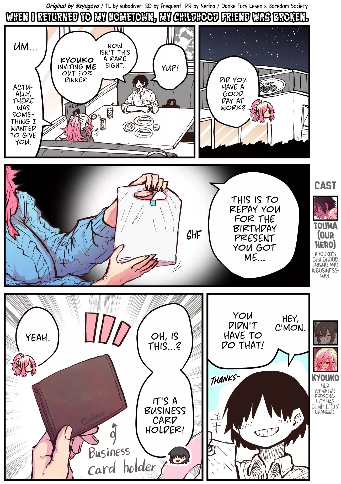 Read When I Returned to My Hometown, My Childhood Friend was Broken Chapter 25 Online