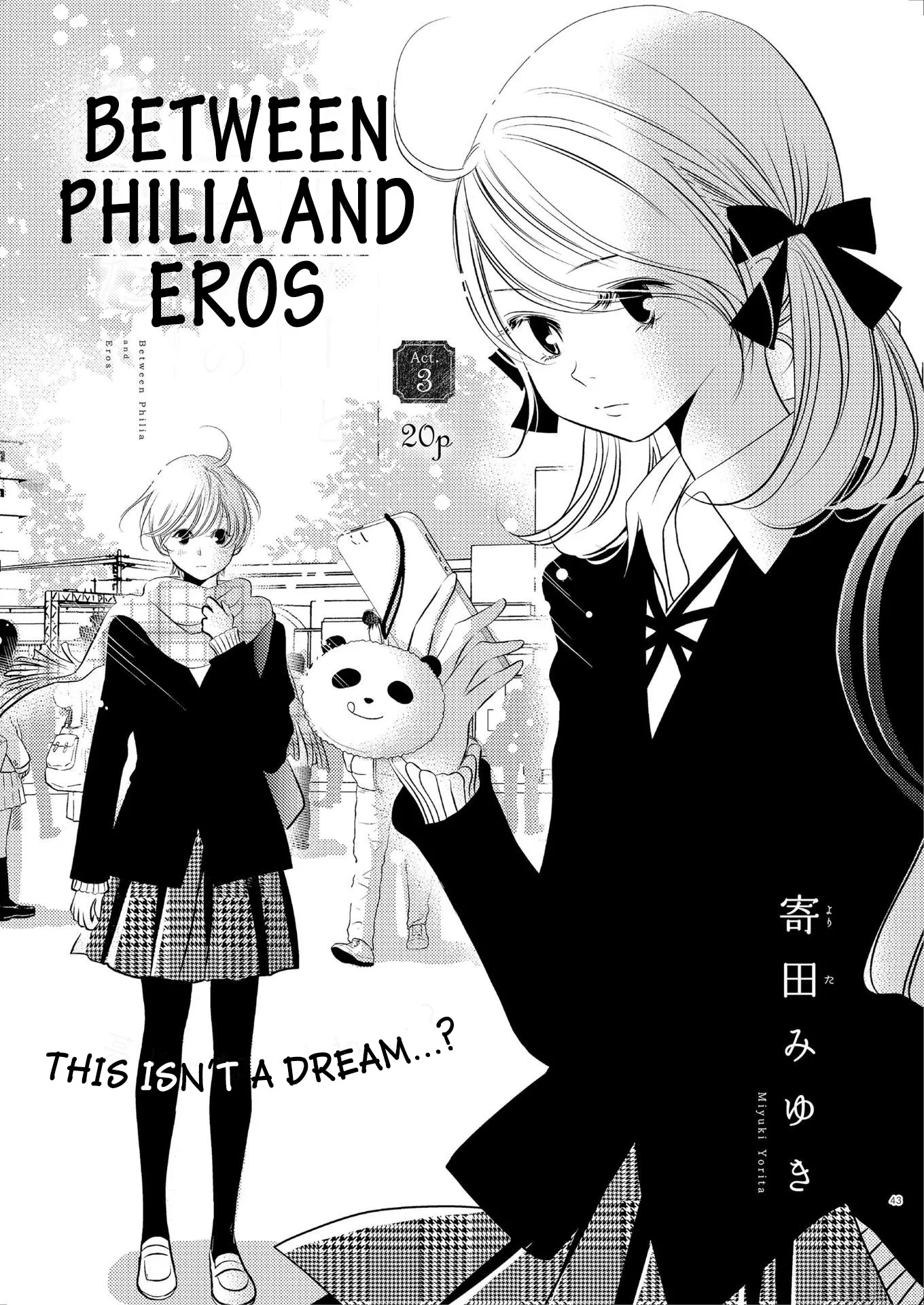 Read Between Philia and Eros Chapter 3 Online