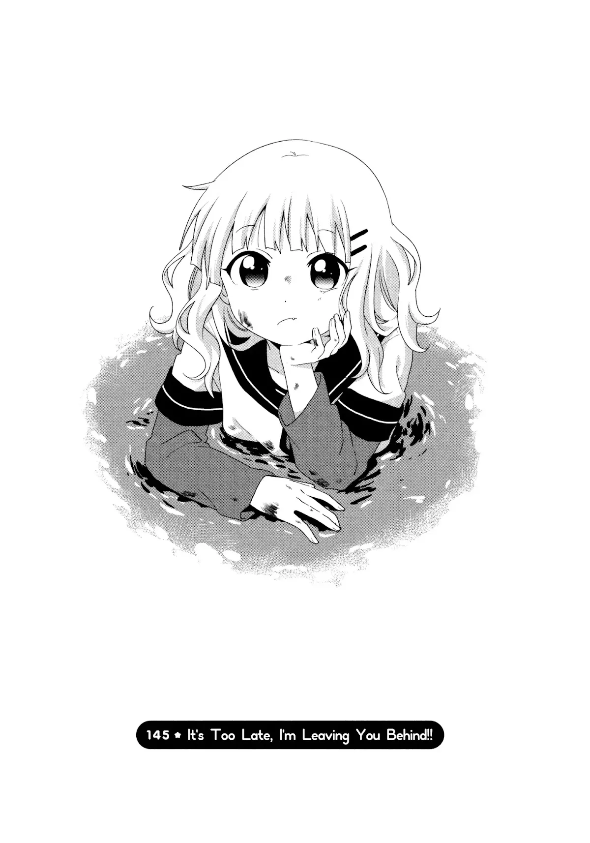 Read Yuru Yuri Chapter 145 - It's Too Late, I'm Leaving You Behind!! Online