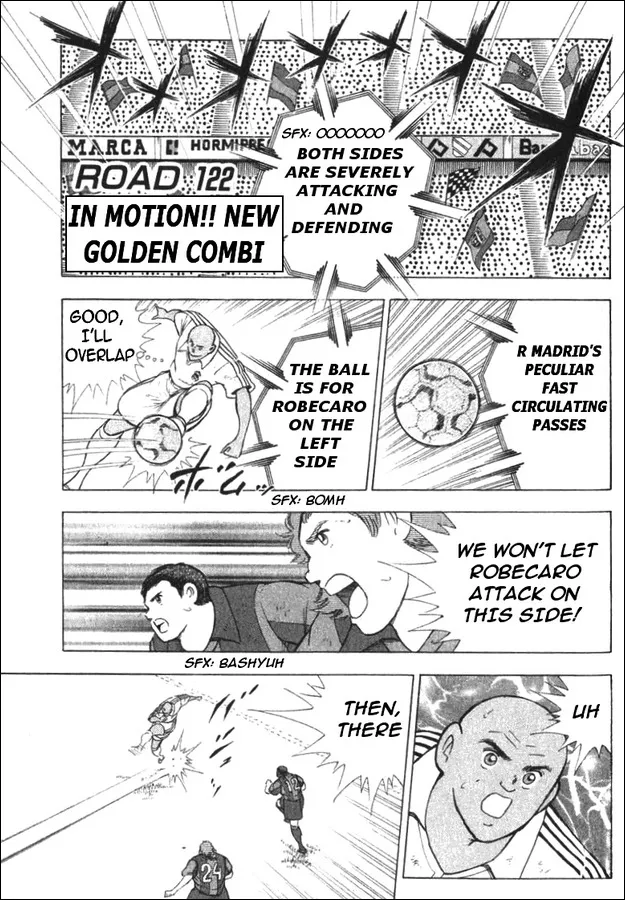 Read Captain Tsubasa Road to 2002 Chapter 122 - In Motion!! New Golden Combi Online