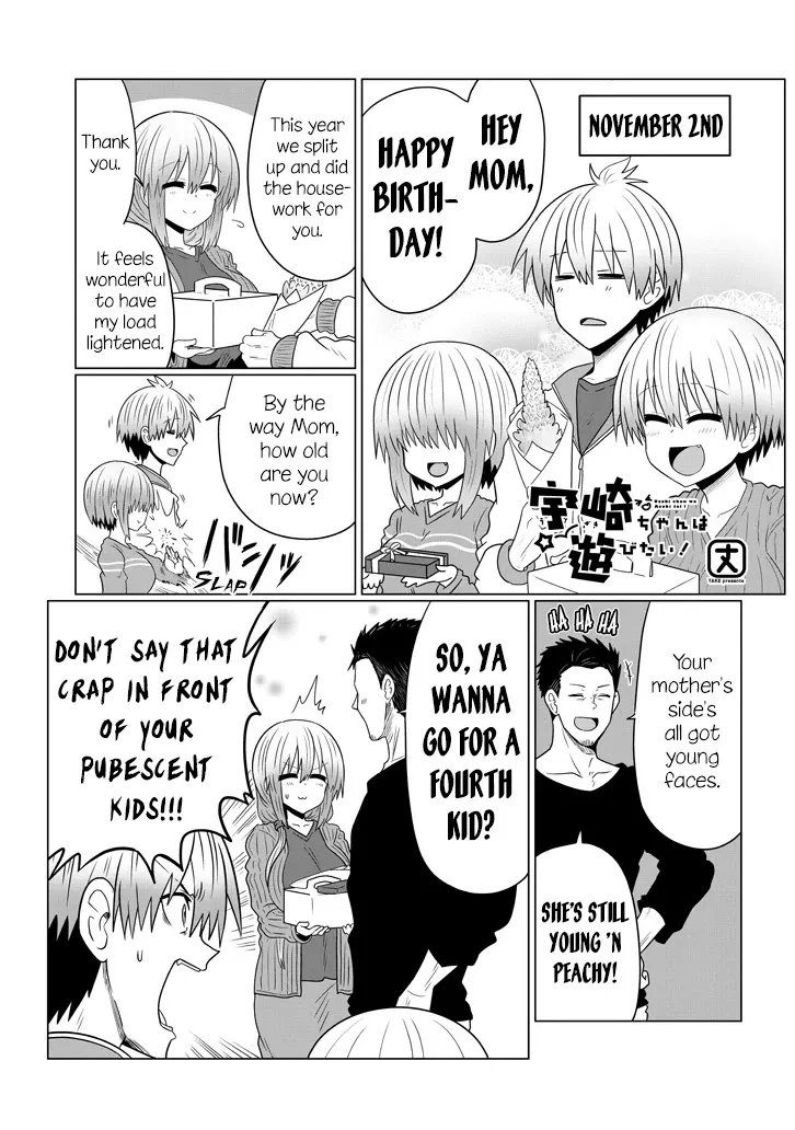 Read Uzaki-chan wa Asobitai! Chapter 51 - Kouhai and the Time Left Online