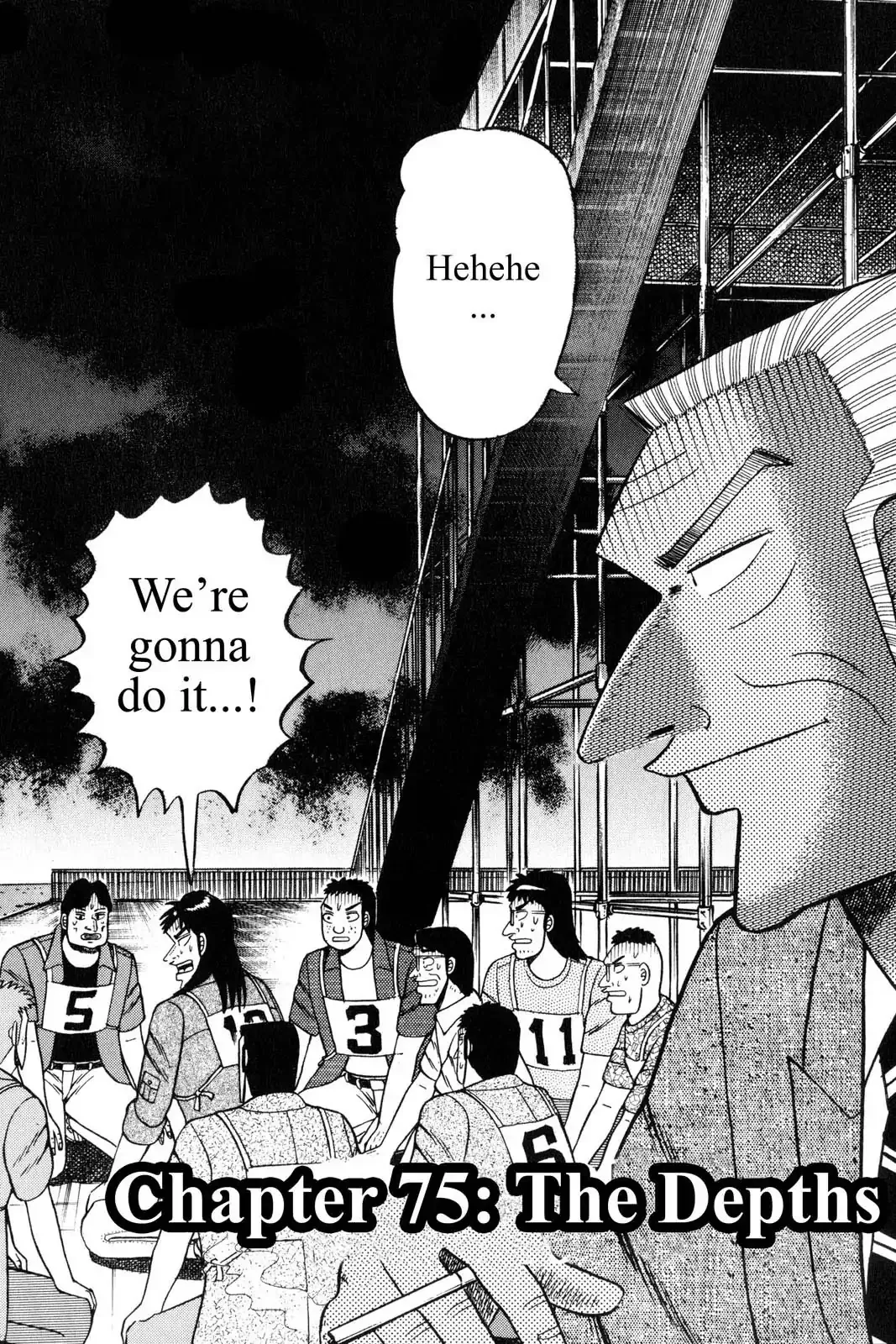 Read Gambling Apocalypse Kaiji – Kaiji Part 1 Chapter 75 - The Depths Online