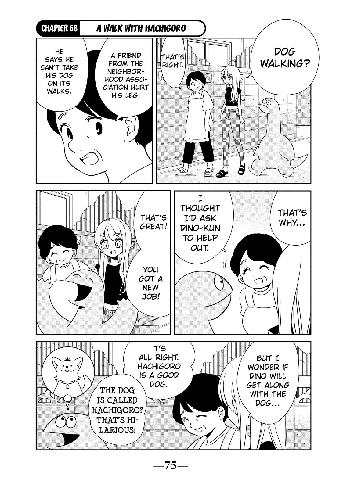 Read My Roomie Is a Dino Chapter 68 Online