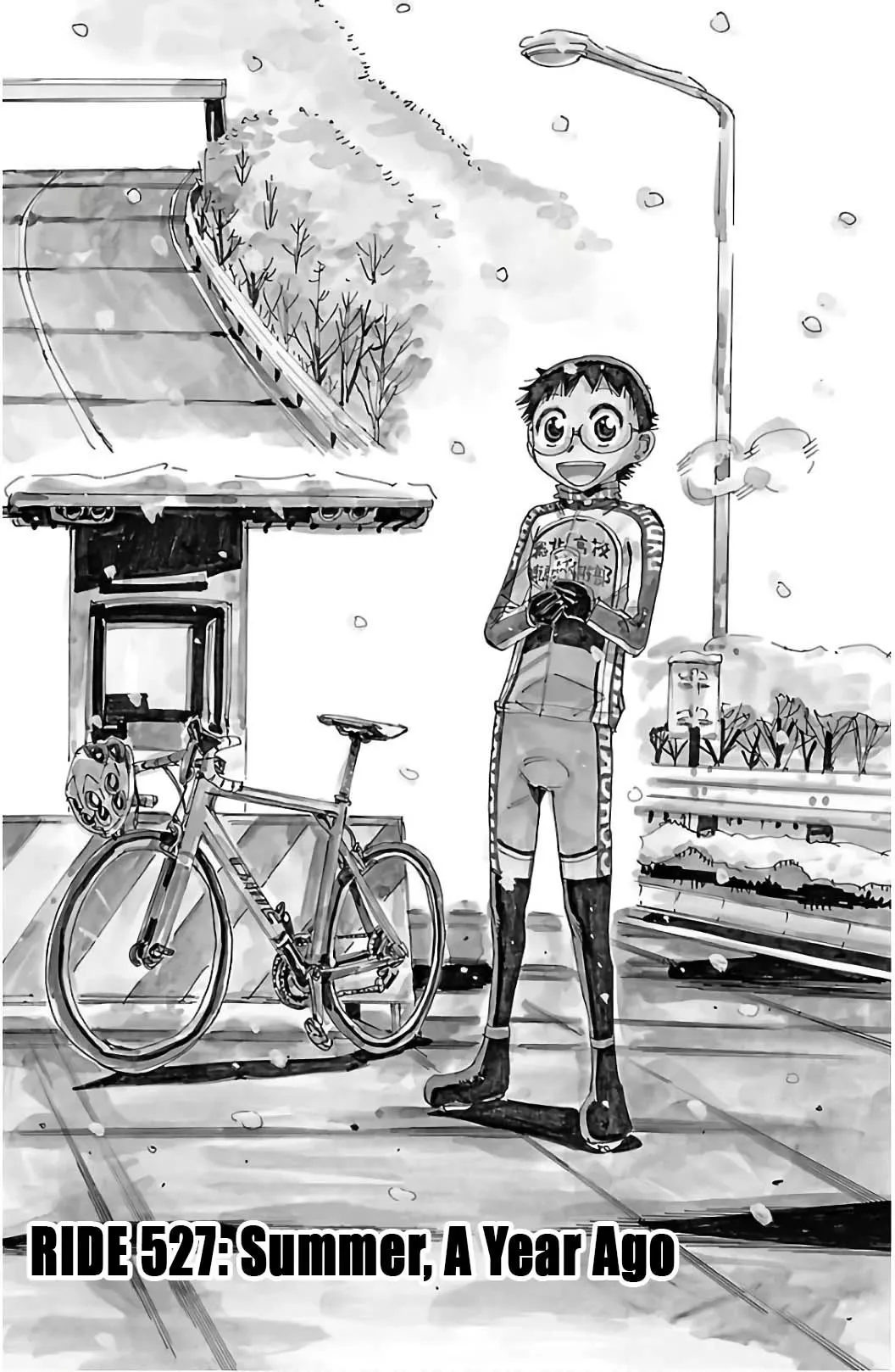 Read Yowamushi Pedal Chapter 527 - Summer, A Year Ago Online