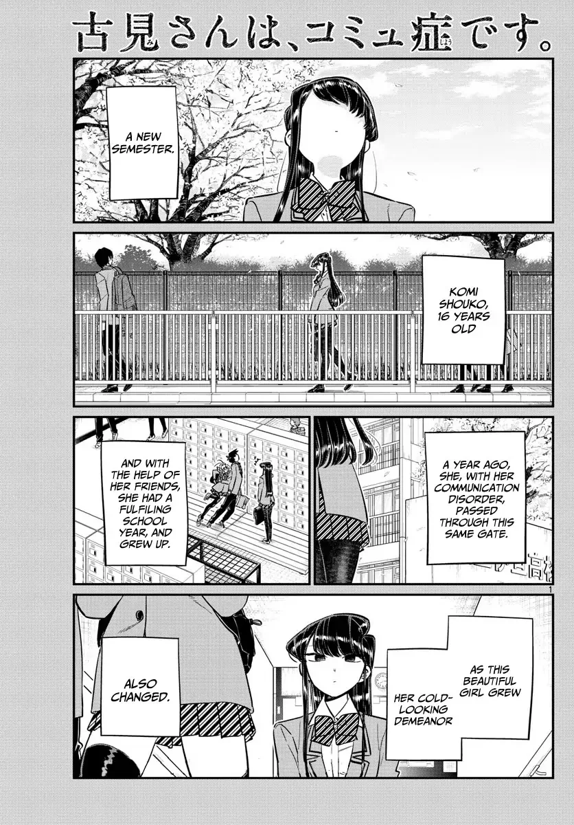 Read Komi-san wa Komyushou Desu Chapter 130 - New Class Online