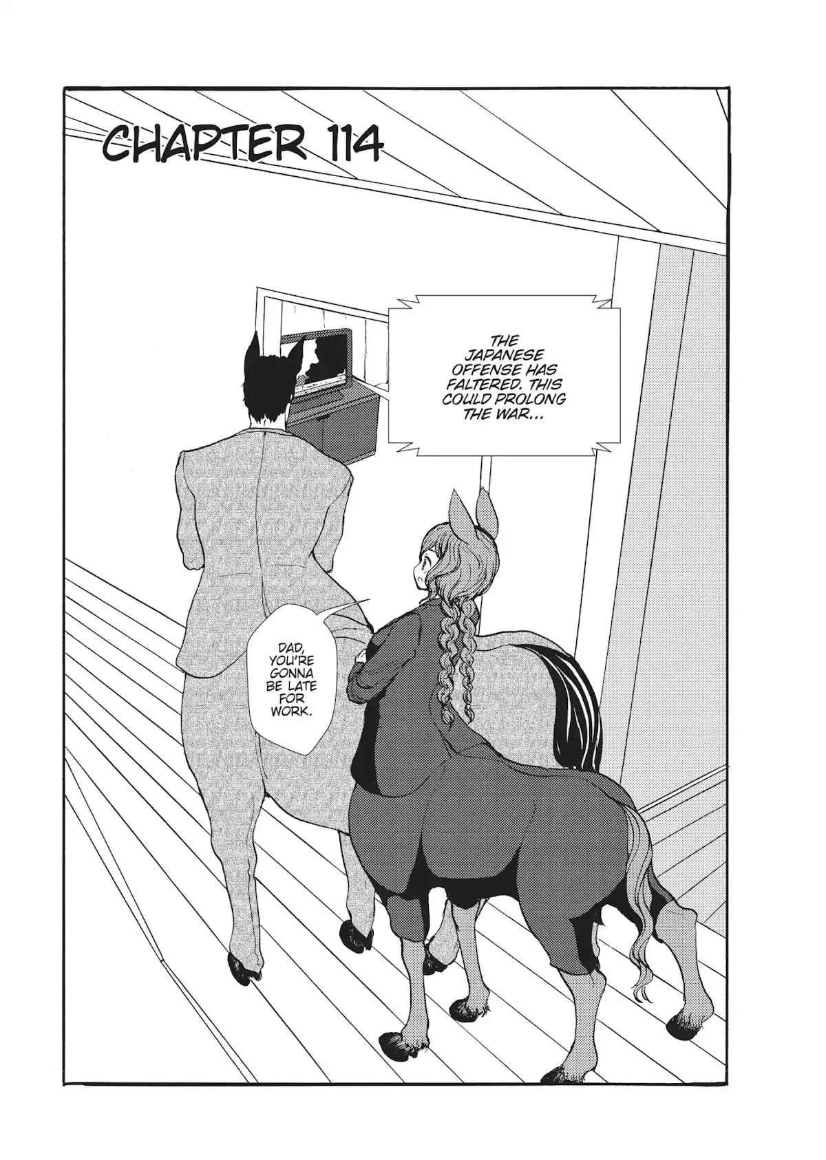 Read Centaur no Nayami Chapter 114 Online