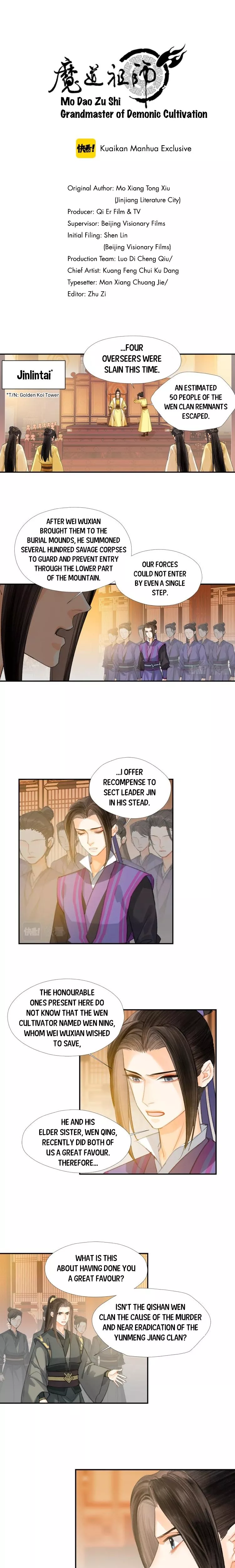 Read Grandmaster of Demonic Cultivation – Mo Dao Zu Shi Chapter 195 - It Isn't Massacre Online