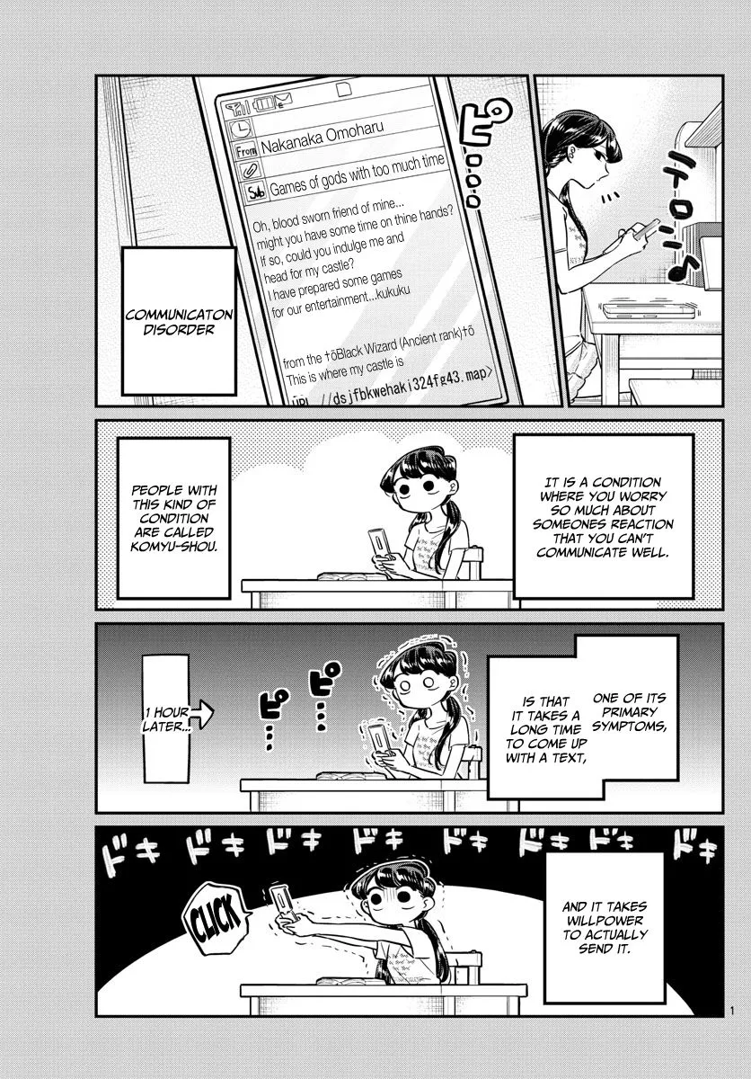 Read Komi-san wa Komyushou Desu Chapter 48 - Video games Online