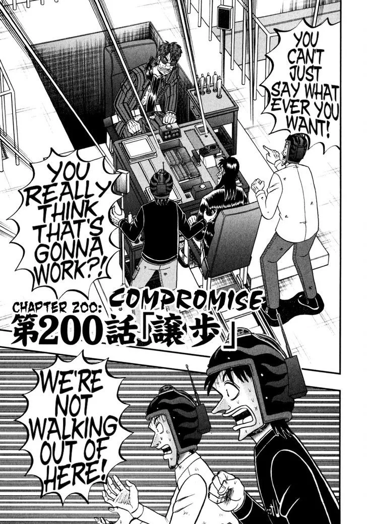 Read Gambling Outcast Kaiji: The One Poker Arc – Kaiji Part 5 Chapter 200 - Compromise Online