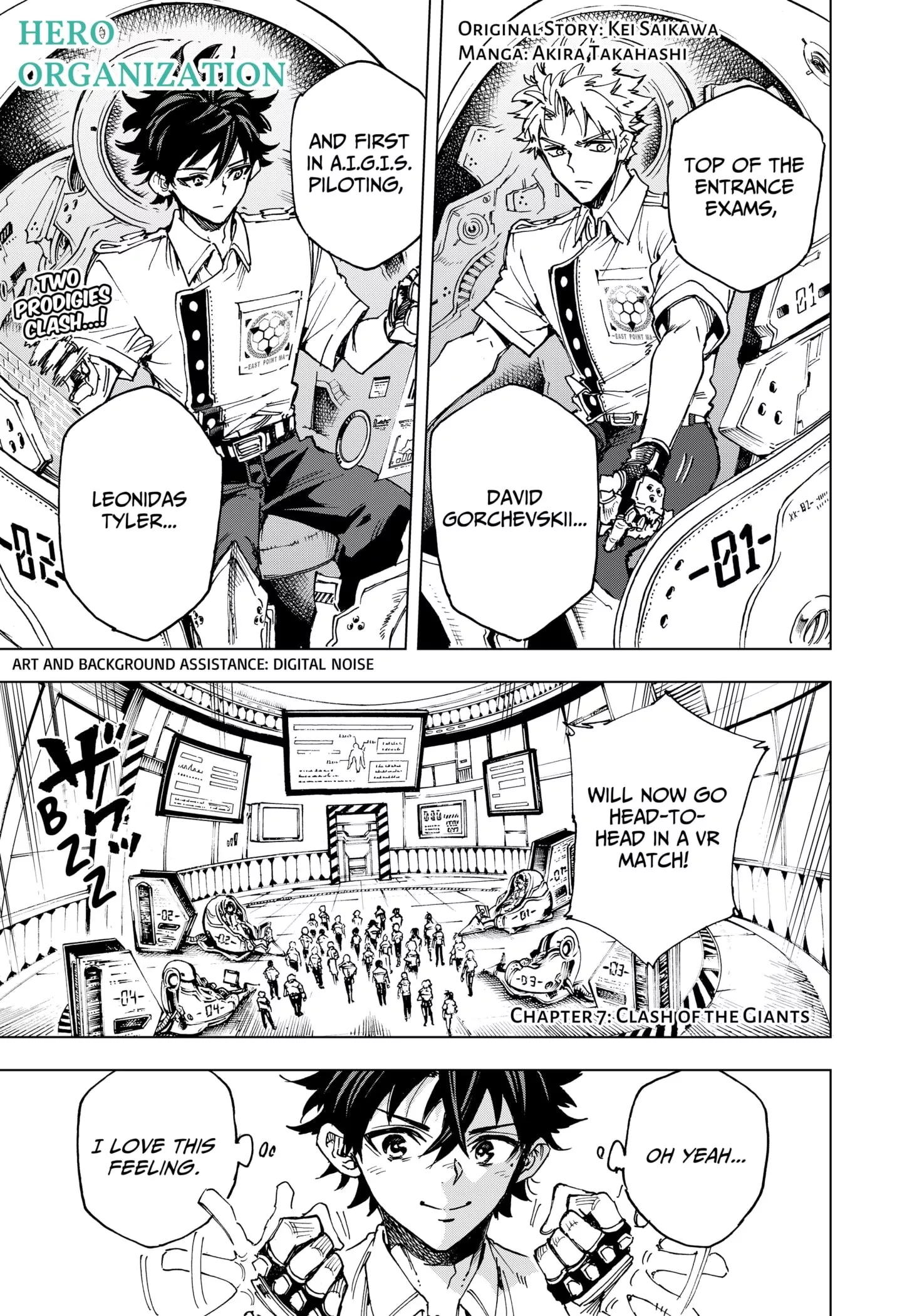 Read Hero Organization Chapter 7 - CLASH OF THE GIANTS Online