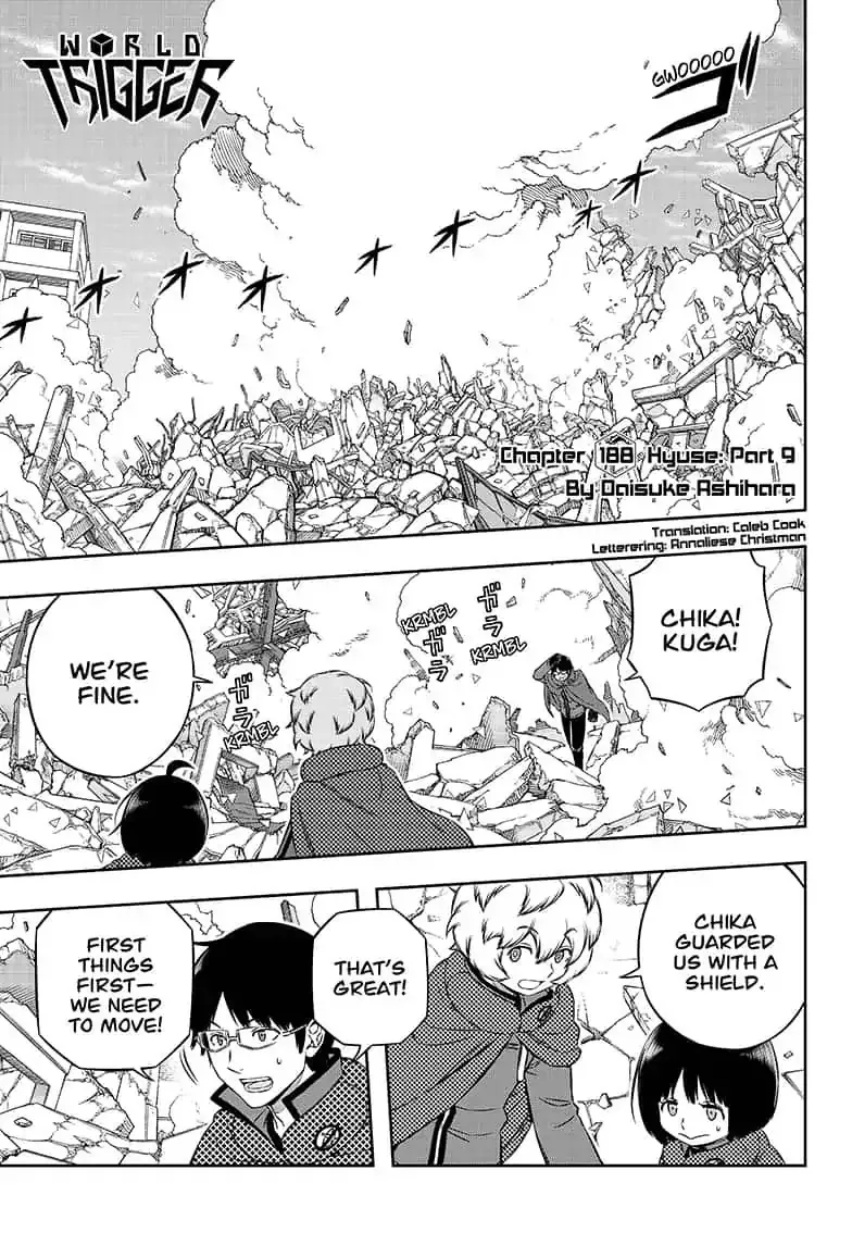 Read World Trigger Chapter 188 - Hyuse:Part 9 Online