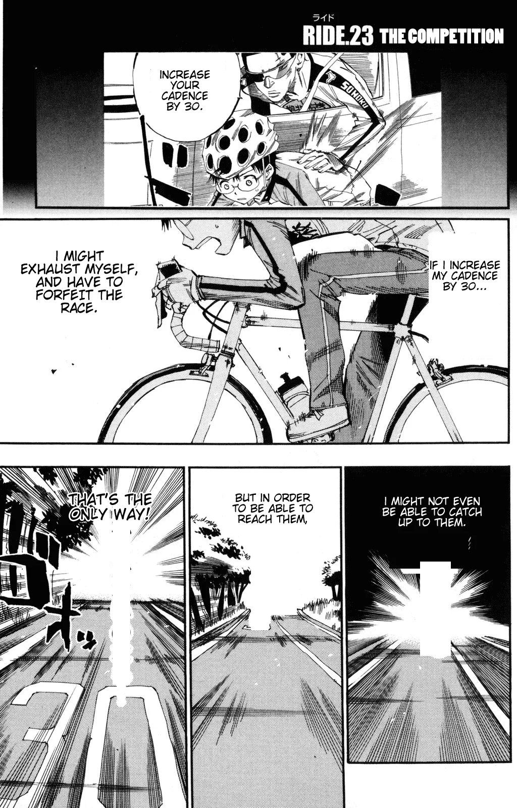 Read Yowamushi Pedal Chapter 23 - The Competition Online