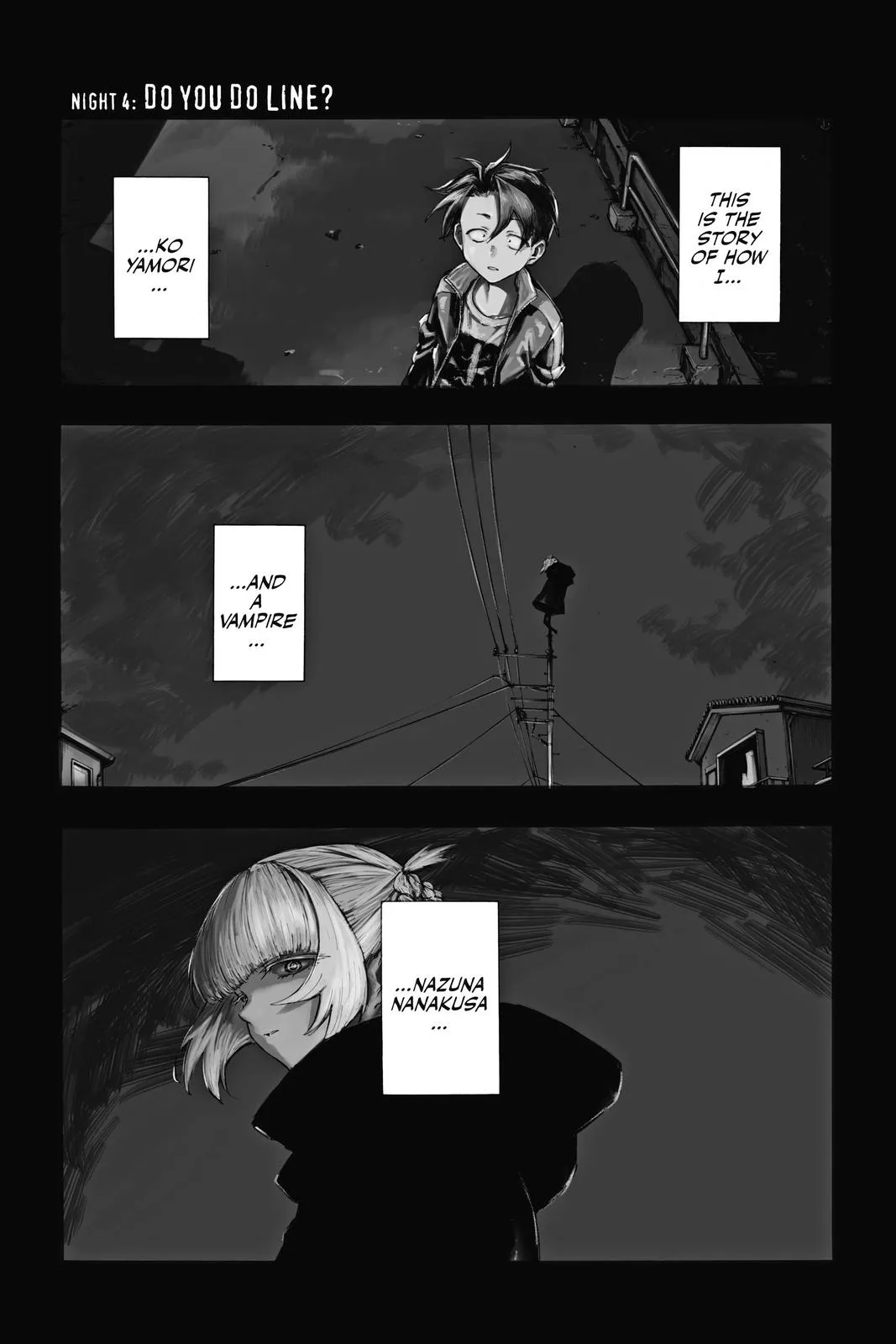 Read Yofukashi no Uta Chapter 4 Online