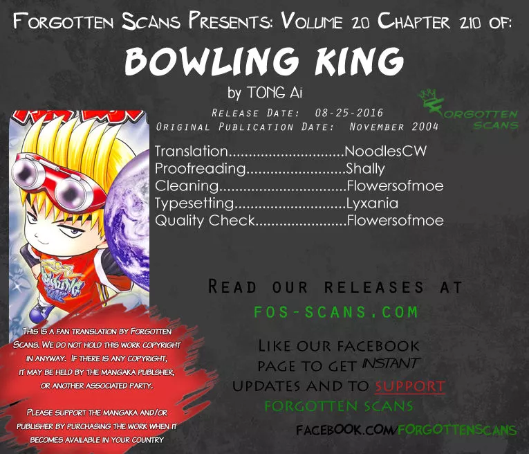 Read Bowling King Chapter 210 Online