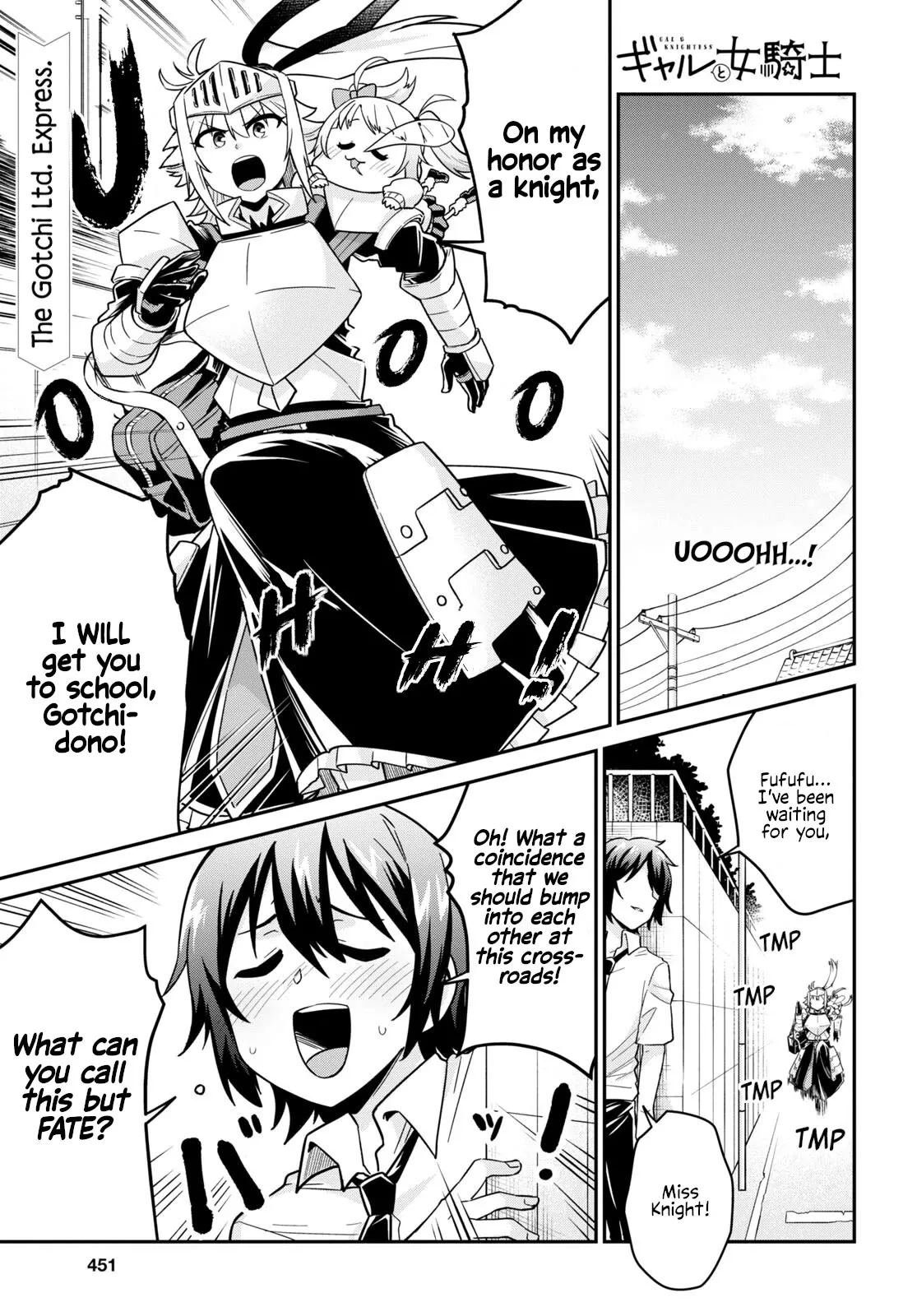 Read GAL and KNIGHTESS Chapter 9 Online