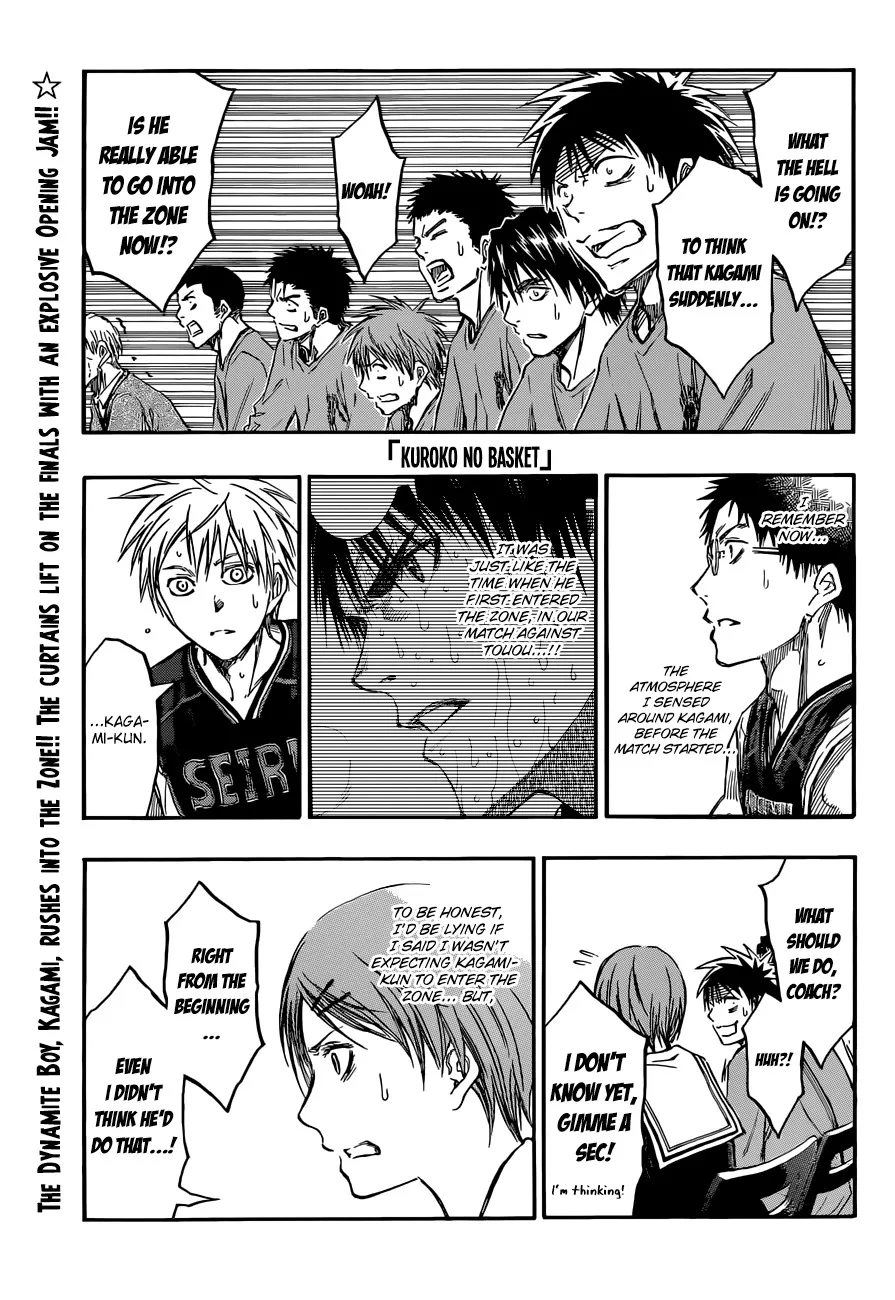 Read Kuroko no Basket Chapter 233 - Isn't This Kinda Bad For Him? Online