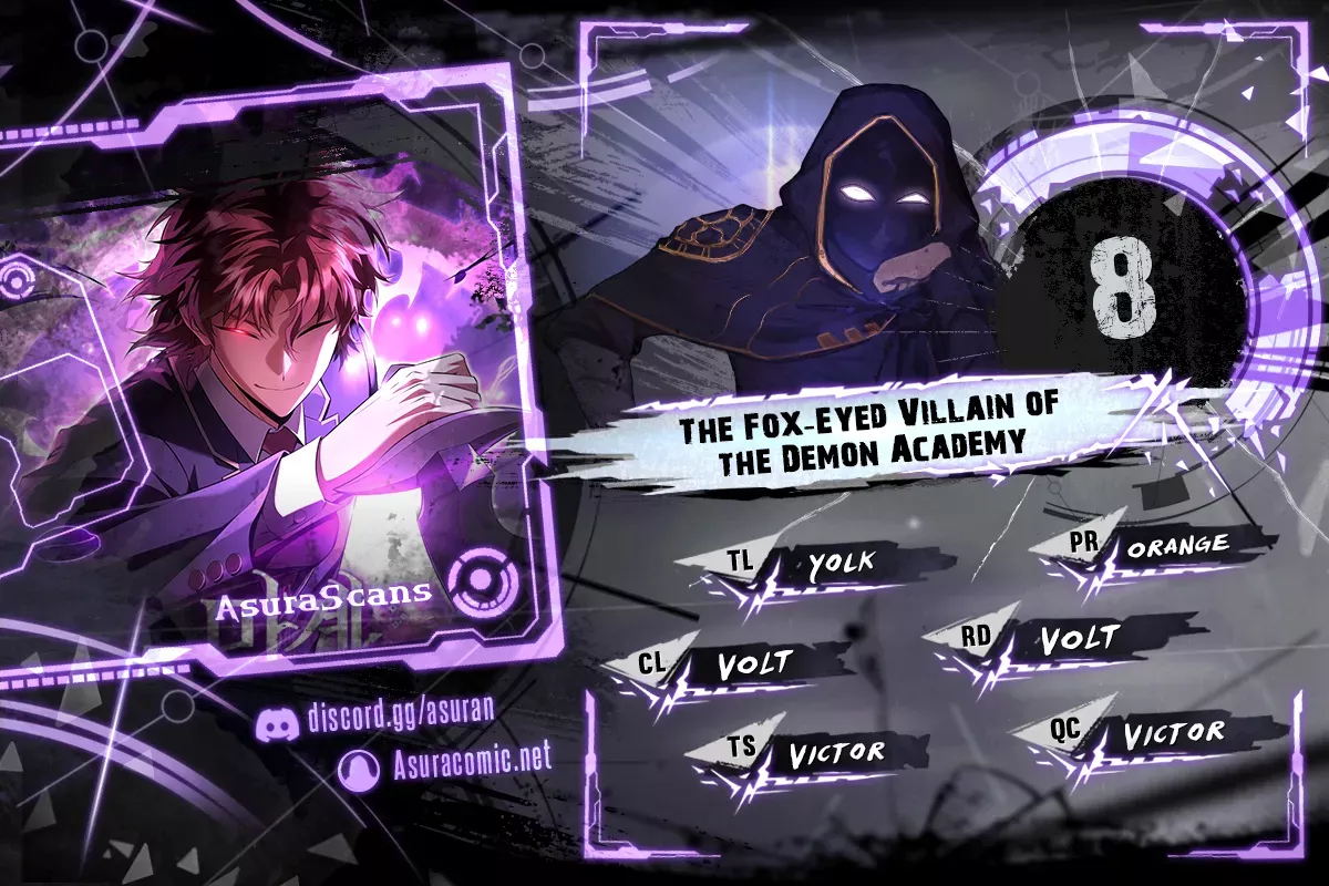 Read The Fox-Eyed Villain of the Demon Academy Chapter 8 Online
