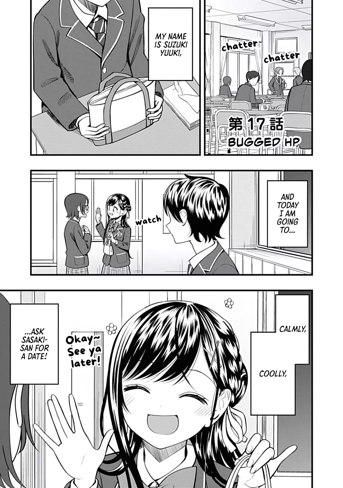 Read Sasaki-san wa Chotto dake Sugoi. Chapter 17 - Bugged HP Online