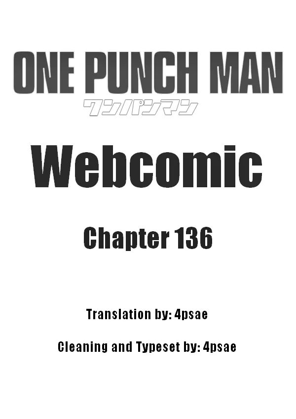 Read Onepunch-Man (ONE) Chapter 136 Online