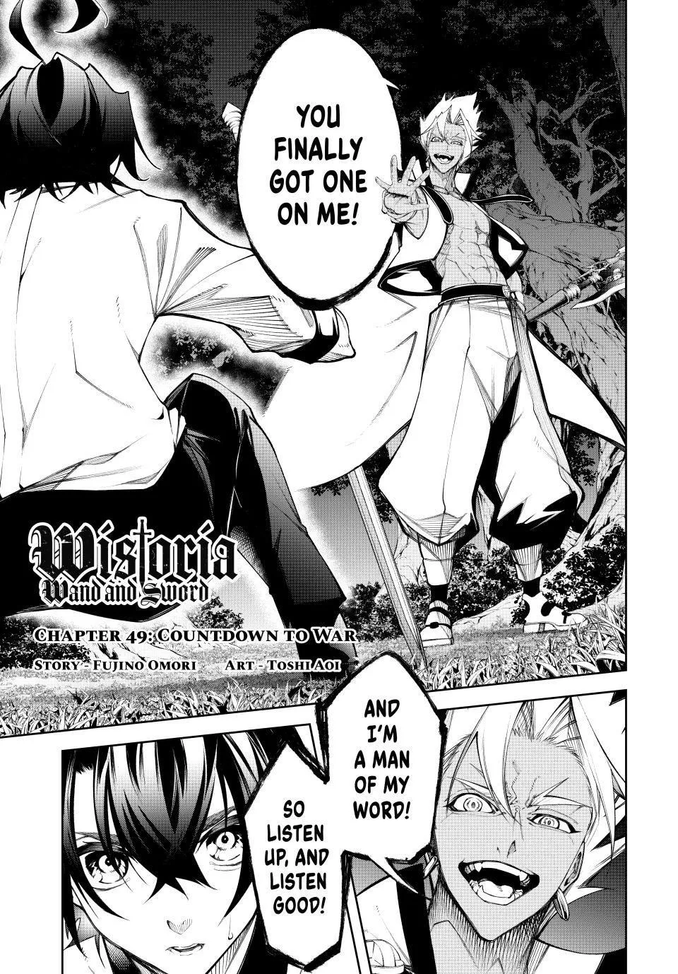 Read Wistoria: Wand and Sword Chapter 49 Online