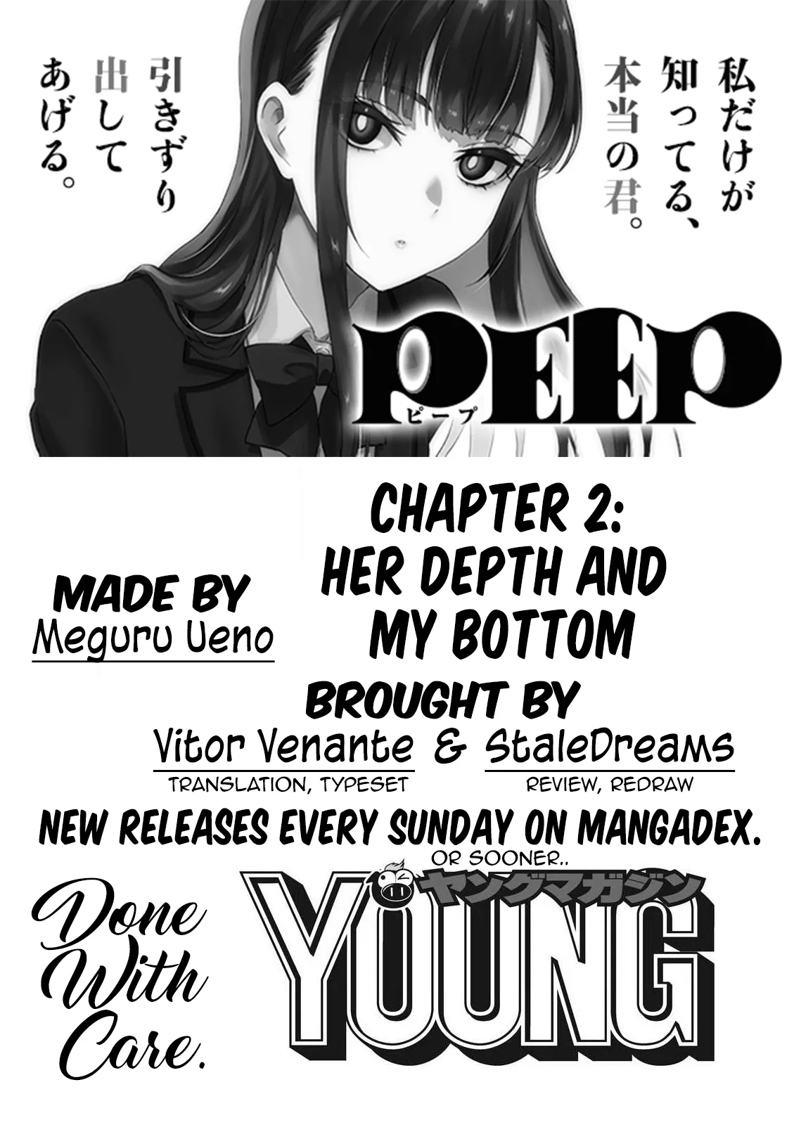 Read PEEP Chapter 2 - Her Depth and My Bottom Online