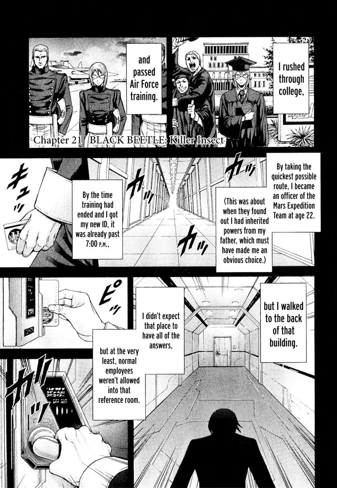 Read Terra Formars Chapter 21 - BLACK BEETLE Killer Instinct Online