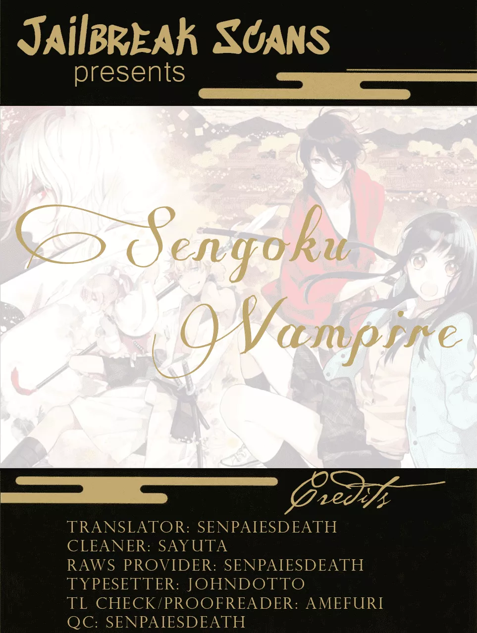 Read Sengoku Vamp Chapter 2 - Nagayori's older brother Online