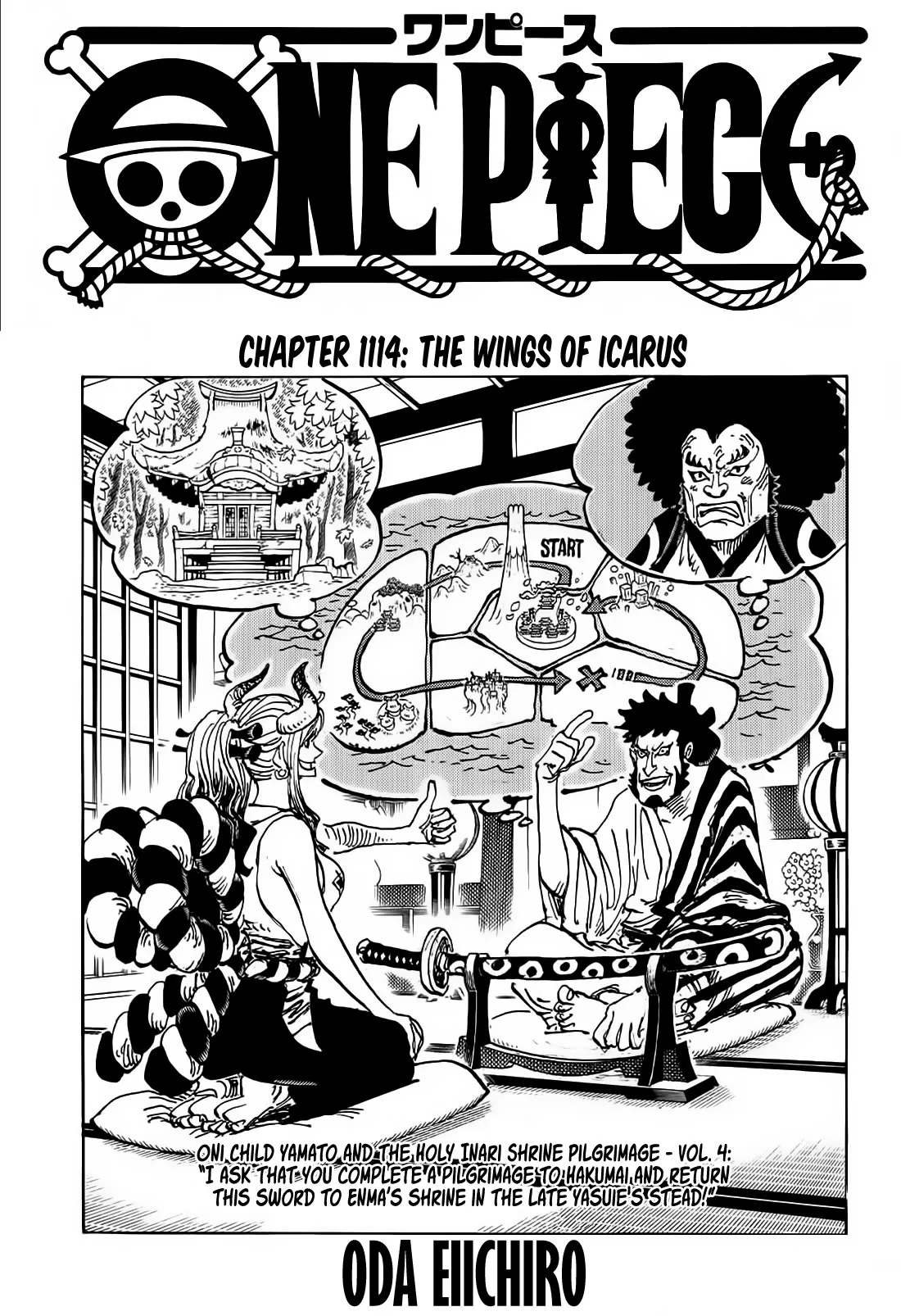 Read One Piece Chapter 1114 - The Wings of Icarus Online