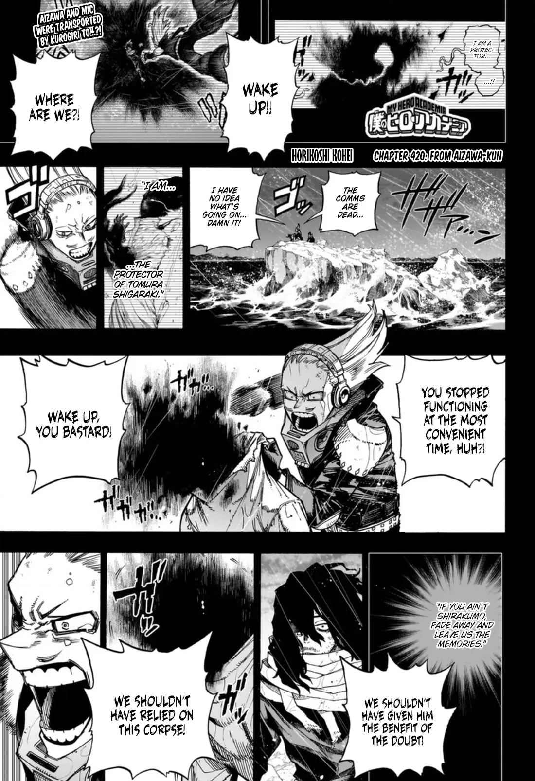 Read Boku no Hero Academia Chapter 420 - From Aizawa-kun Online